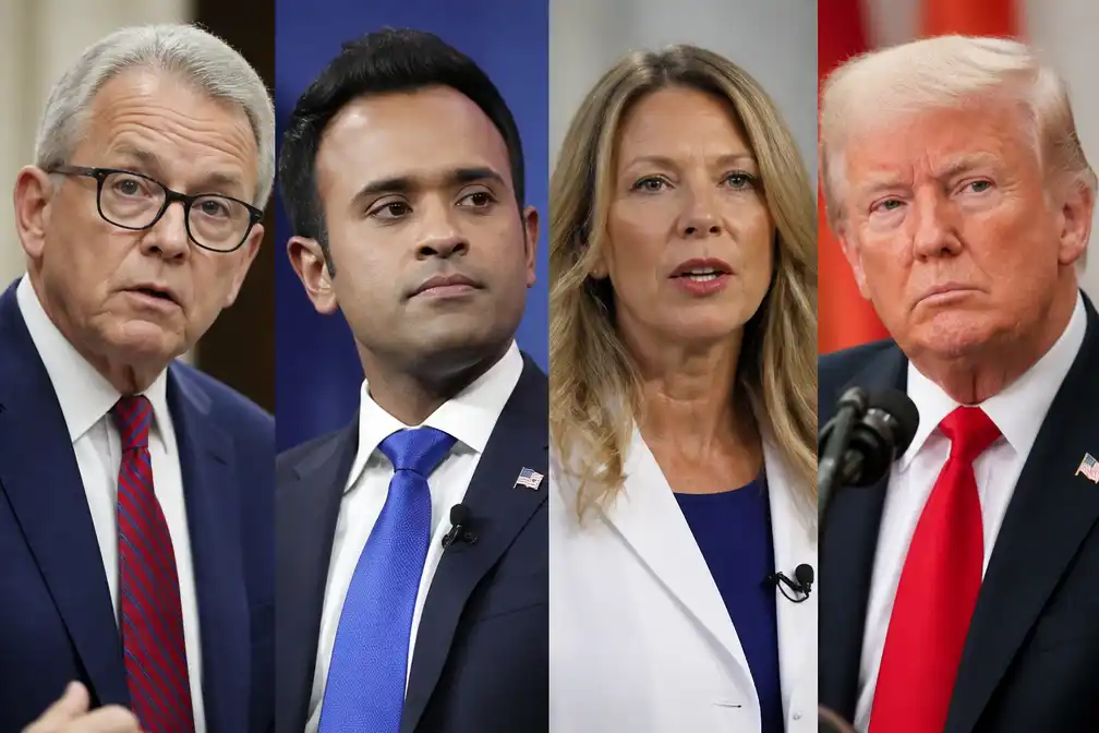 Trump valt gouverneur DeWine aan na oproep om Ramaswamy-advertentie