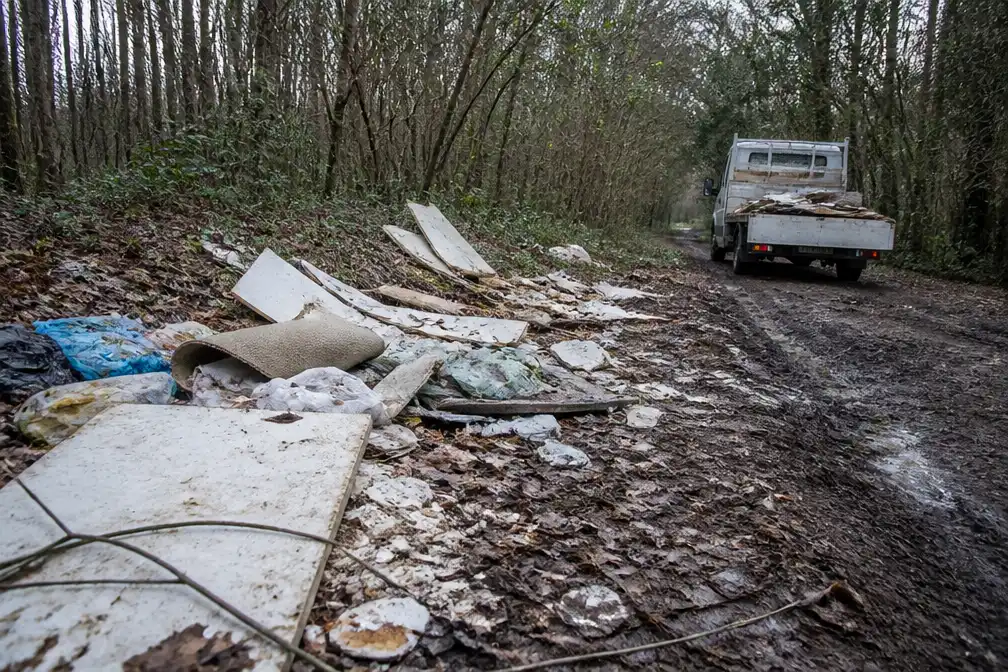 Geel ruimt grote sluikstorten op in Belse bossen, boetes tot 1.250 euro