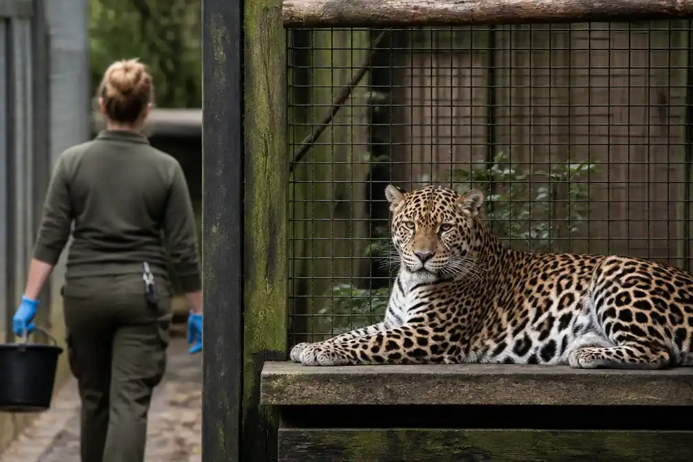 Verzorgster Beekse Bergen in kunstmatige coma na aanval Perzische panter