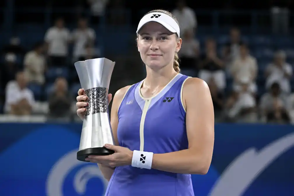Rybakina verslaat Fernandez met 6-2 6-2 en wint Ningbo Open, vierde titel van 2026