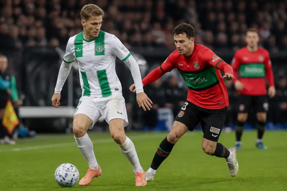 NEC vecht zich na 2-0 achterstand naar 2-2 tegen FC Groningen