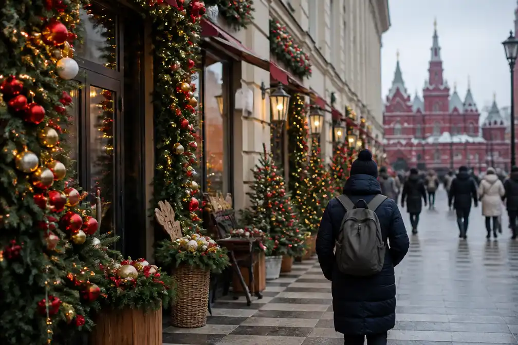 Moskou beboet horeca die op 1 november nog geen kerstversiering heeft hangen