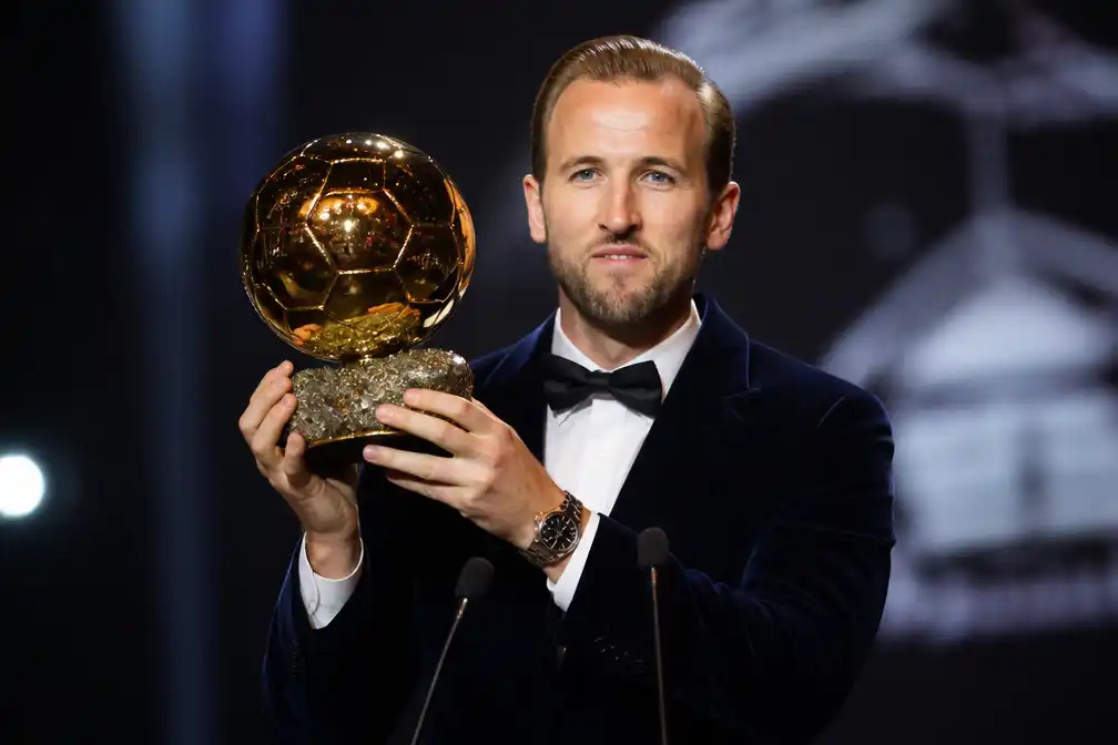 Harry Kane wint Gouden Bal na seizoen met 73 goals, voor Yamal en Mbappé