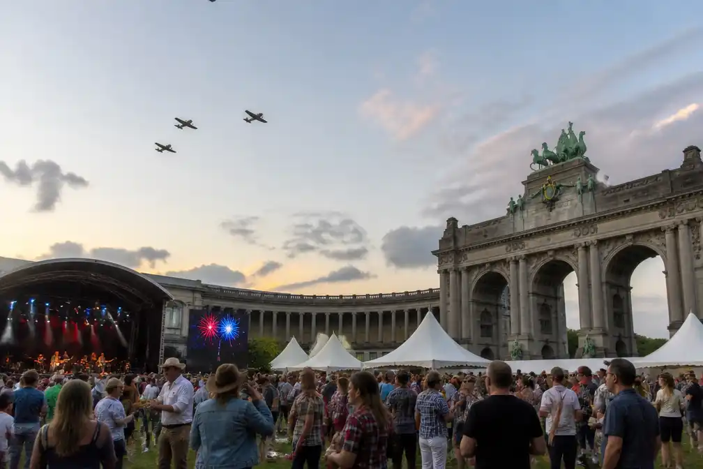 Bill White viert 250 jaar Amerika met 8.800 bezoekers in Jubelpark