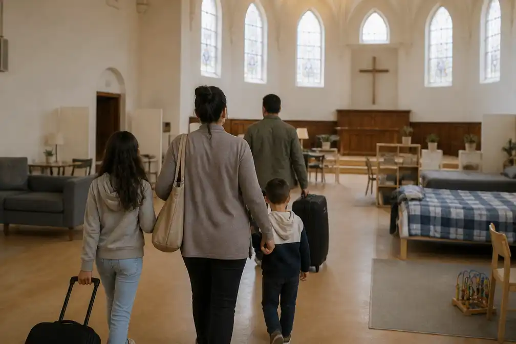 Eerste kerkgebouwen ingericht voor tijdelijke opvang van statushouders