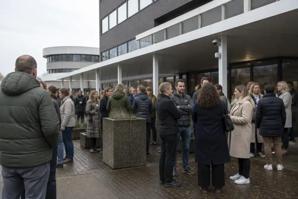 Ruim zestig UWV-medewerkers in Zwolle leggen het werk neer om vastgelopen cao