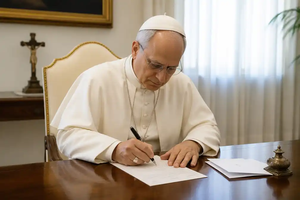 Vaticaan bevestigt dat paus Leo per post heeft gestemd bij Amerikaanse midterms