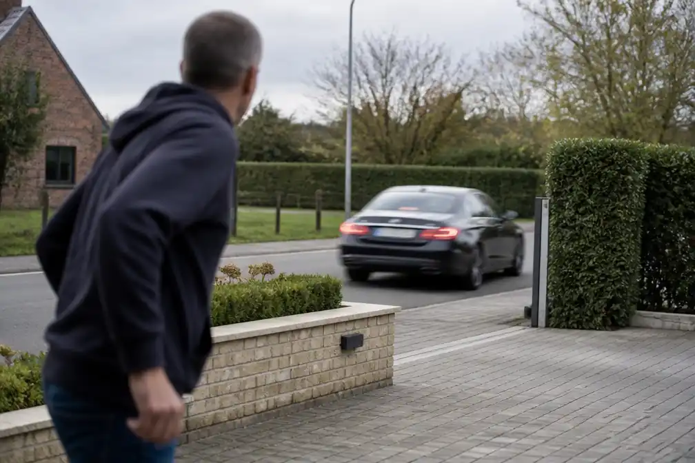 Mercedes op klaarlichte dag gestolen van oprit in Zillebeke, eigenaar verliest dieven uit het oog