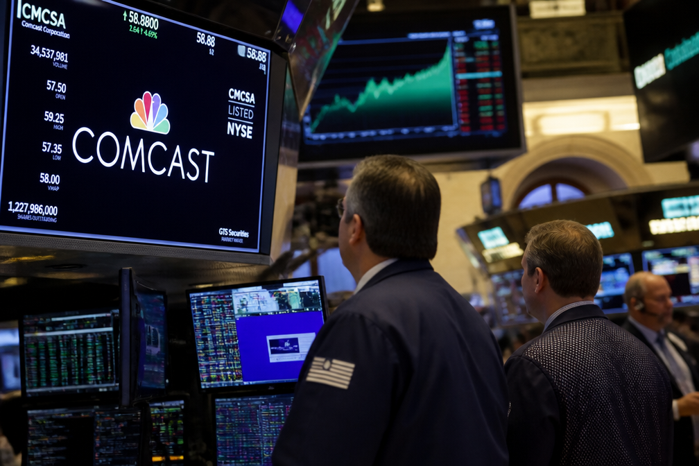 Comcast-aandeel stijgt op Wall Street na aankondiging van splitsing