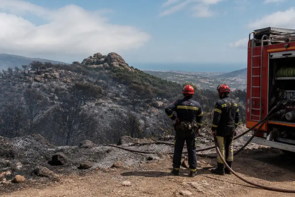 Natuurbrand bij Costa Brava onder controle, lockdown opgeheven