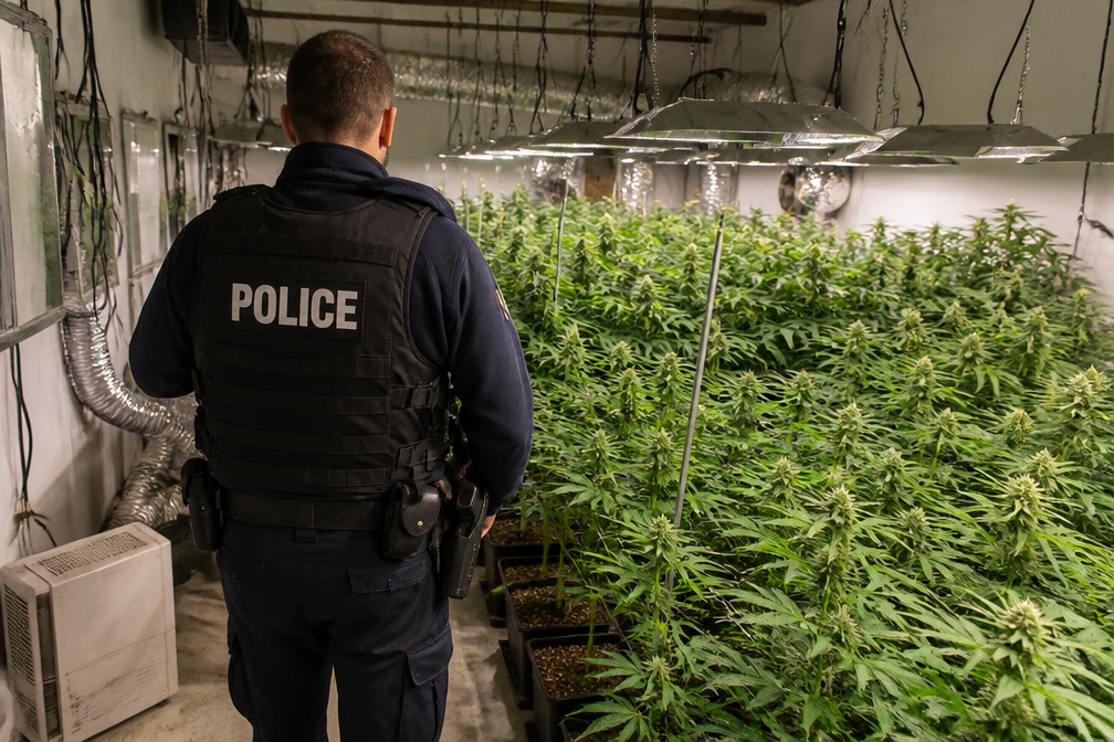 Politie arresteert 6 verdachten en ontmantelt 2 cannabisplantages in Brussel