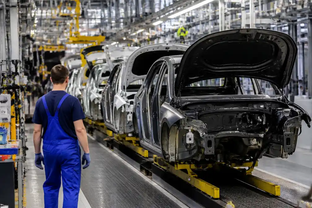 Duitse industrie-productie stijgt tweede maand op rij, gesteund door autosector