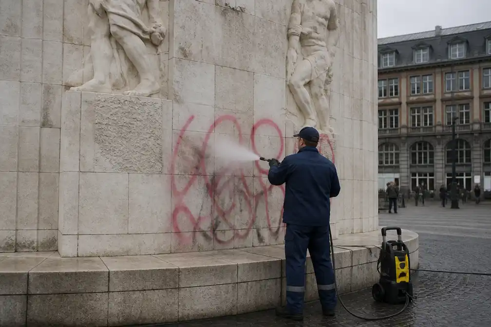 Man schuldig aan bekladding Nationaal Monument, krijgt geen straf