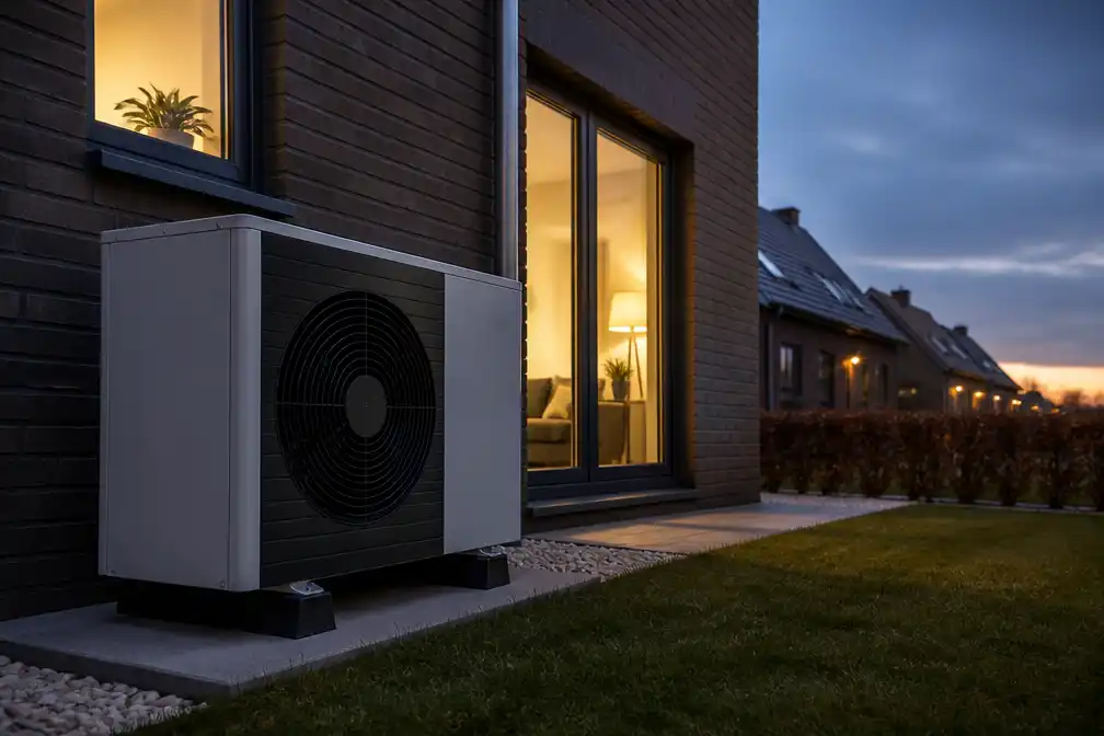 Huishouden met warmtepomp dreigt dubbele stroomkosten op winteravond