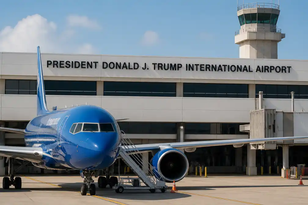 Luchthaven Palm Beach vernoemd naar president Trump, nabij Mar-a-Lago