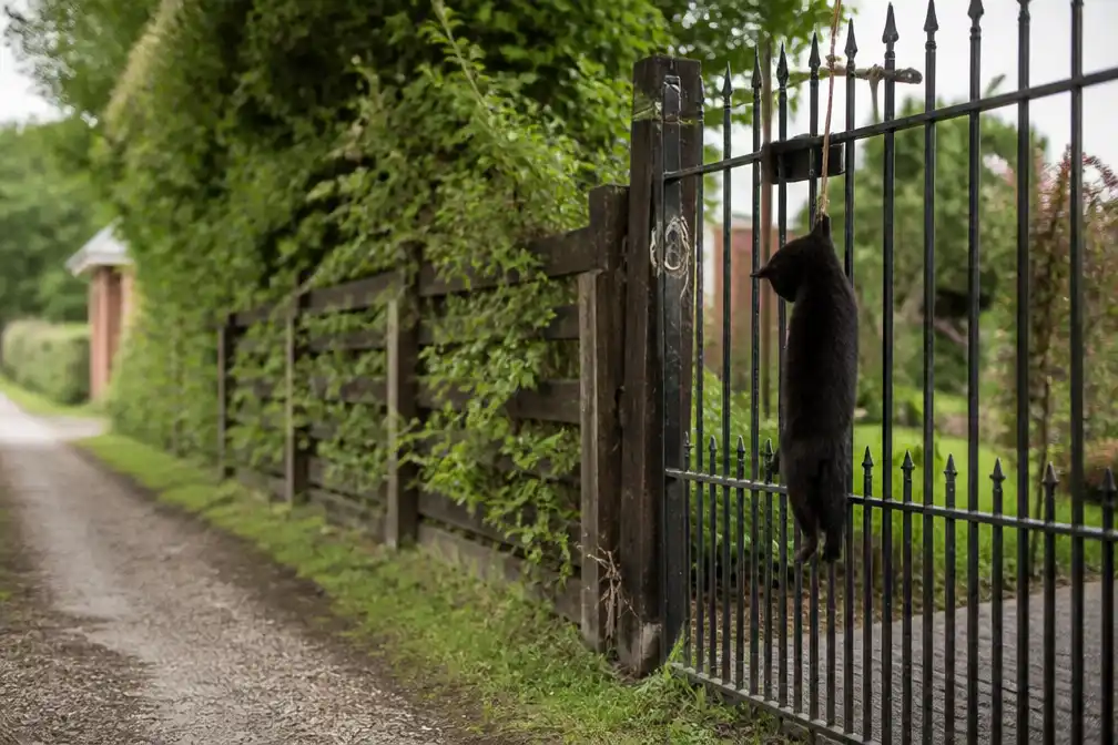 Kat opgehangen aangetroffen in Essen, Gaia dient klacht in