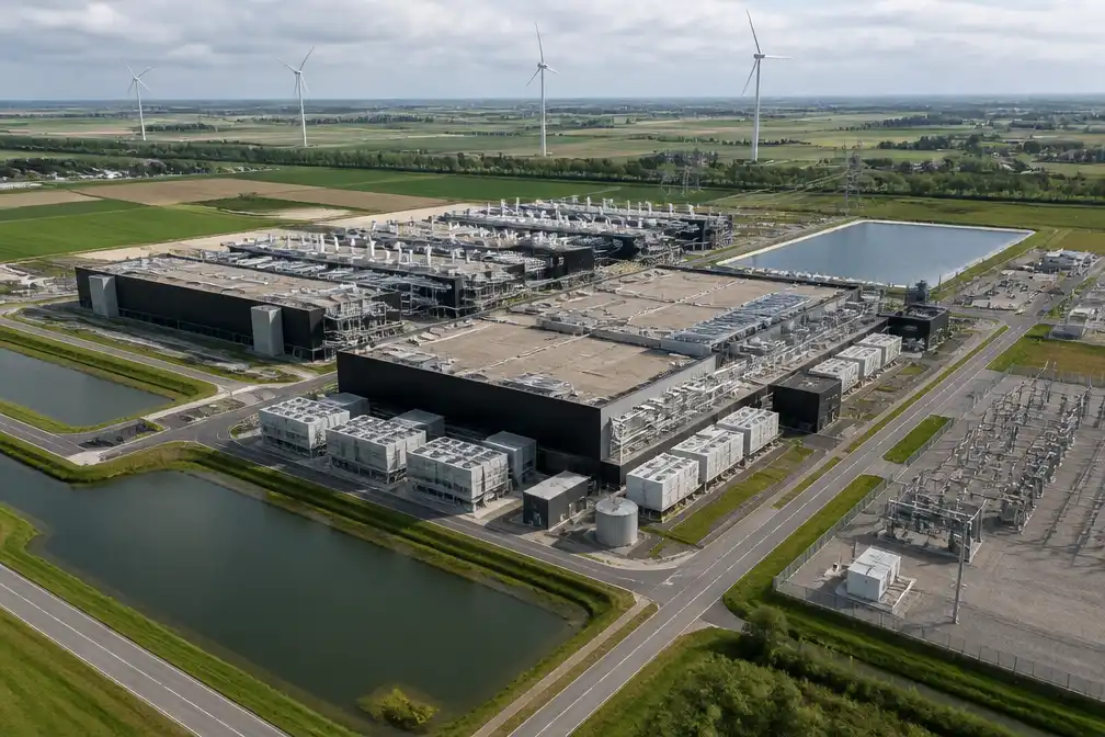 Microsoft-datacenter in Middenmeer verbruikte in 2025 1 procent van Nederlandse stroom