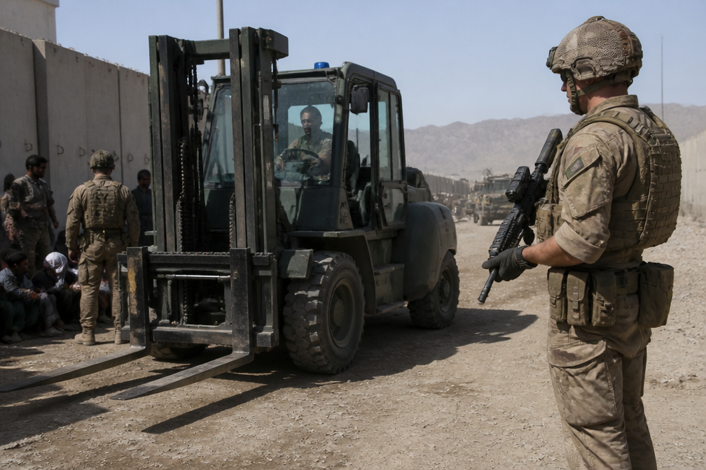 Nieuw bewijs van Britse legergeweld in Afghanistan: gevangenen van vorkheftrucks gedropt