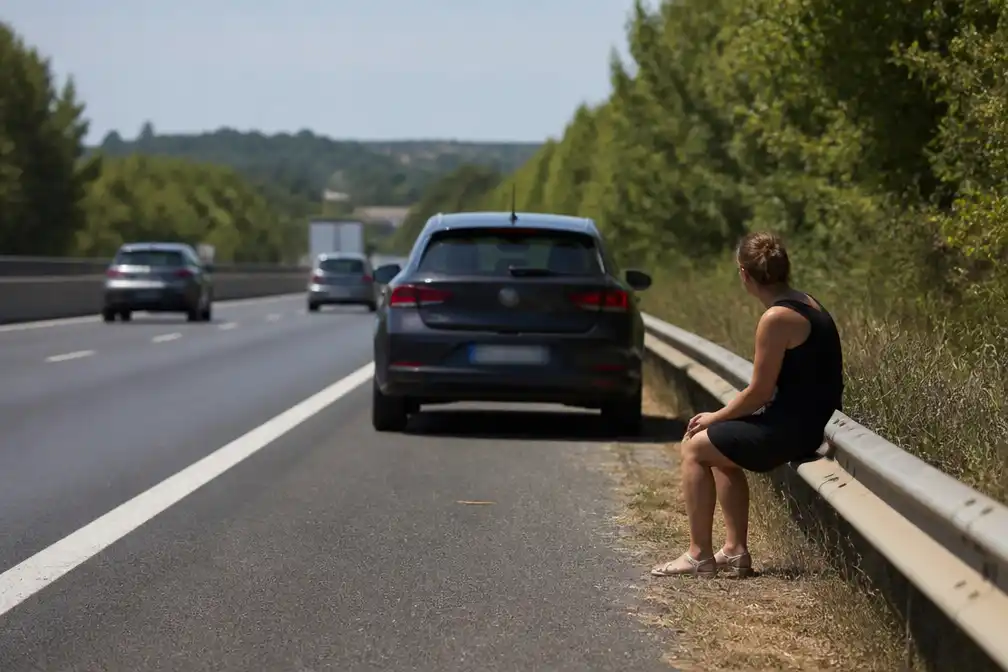 Man laat partner achter op Franse snelweg na ruzie