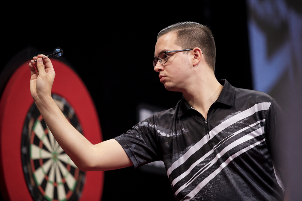 Gian van Veen realistisch voor World Matchplay: 'Ik speel niet als nummer 3 van de wereld'
