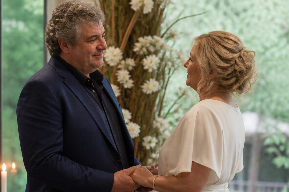 Frank Lammers hernieuwt huwelijksgeloften met vrouw na twintig jaar