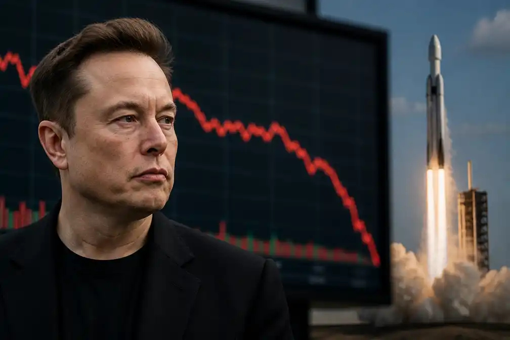 SpaceX noteert onder introductiekoers na recordbeursgang