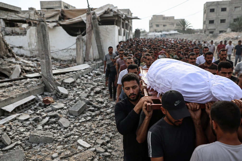 Israëlische luchtaanval op begrafenis in Gaza doodt minstens 7, verwondt 22