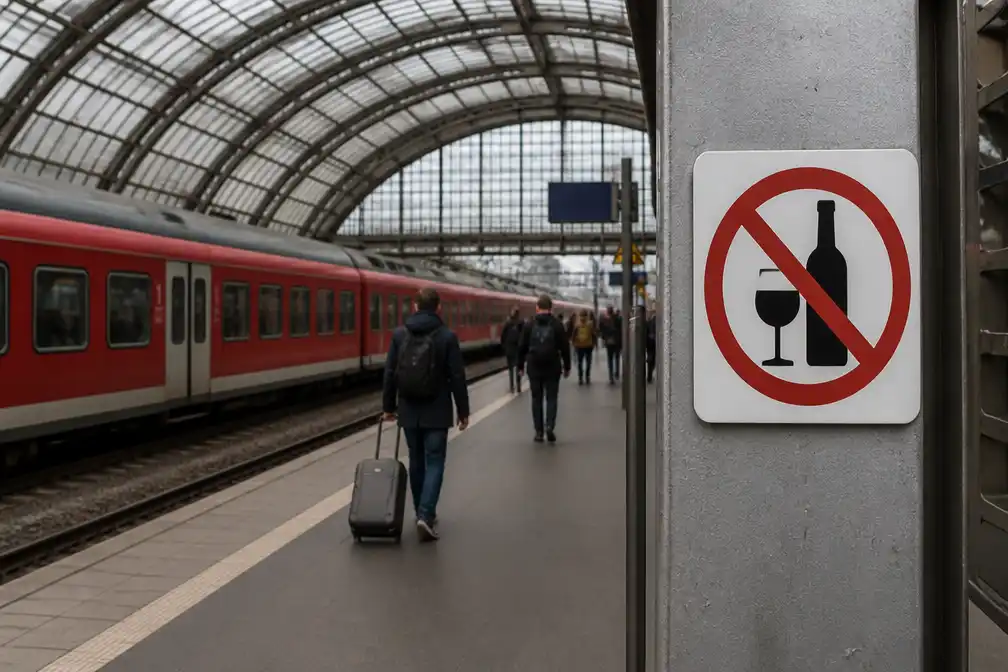 Deutsche Bahn verbiedt alcohol op alle Duitse stations vanaf 15 oktober