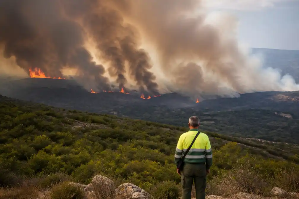 Natuurbrand op 100 km van Madrid 'een van de meest complexe' met 29.000 hectare verbrand