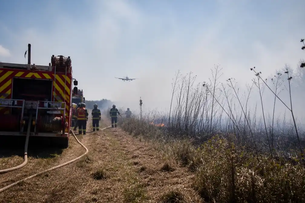 Twee brandweerlieden omgekomen bij brand nabij vliegveld Bordeaux
