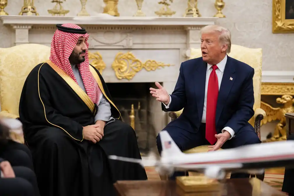 Trump stelt nucleair akkoord met Saudi-Arabië afhankelijk van erkenning Israël
