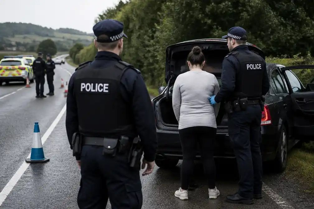 Ierse politie onderschept autobom op weg naar Noord-Ierland, twee arrestaties