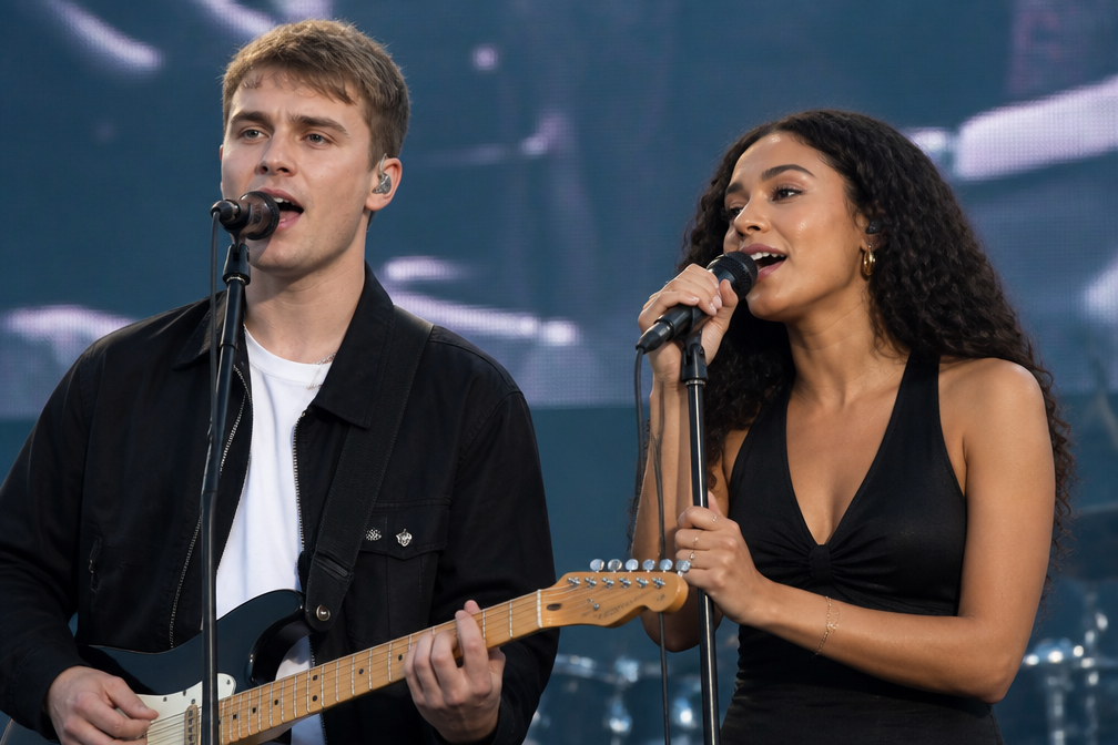 Sam Fender en Olivia Dean evenaren 73 jaar oud chartrecord in VK