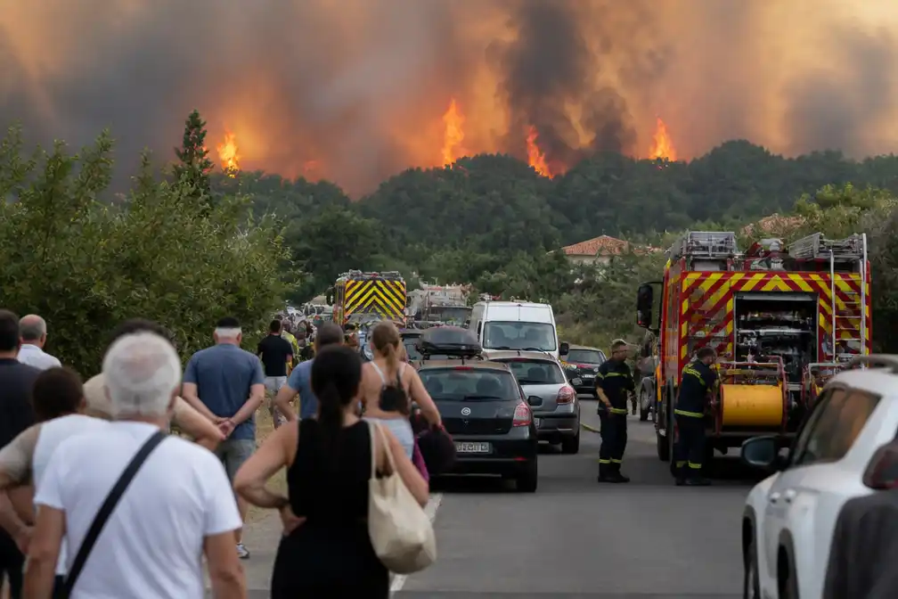 Nog 55.000 evacuaties door opgelaaide bosbrand bij Bordeaux