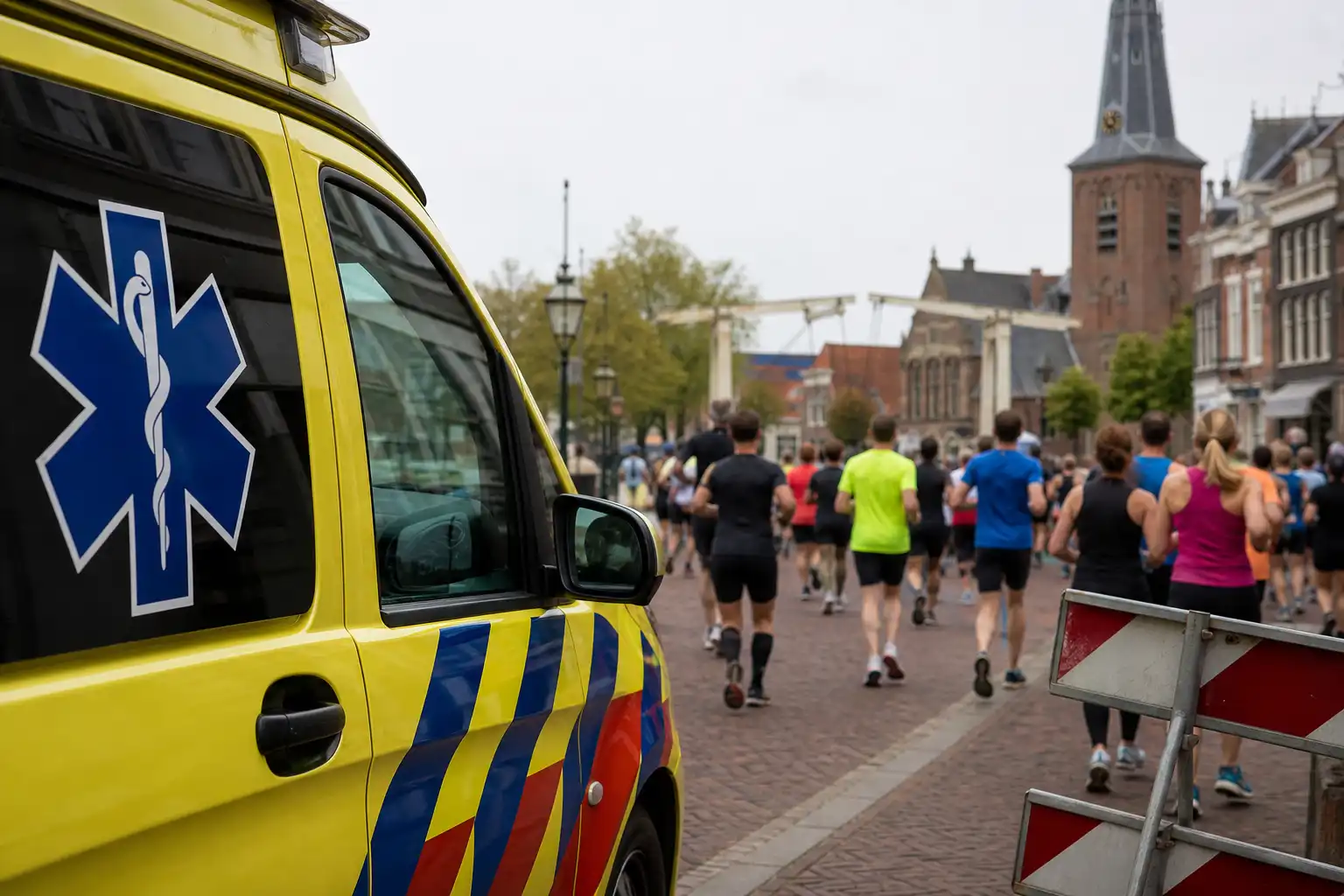 Vergunning marathon Sneek ingetrokken om nep-ambulancebroeder