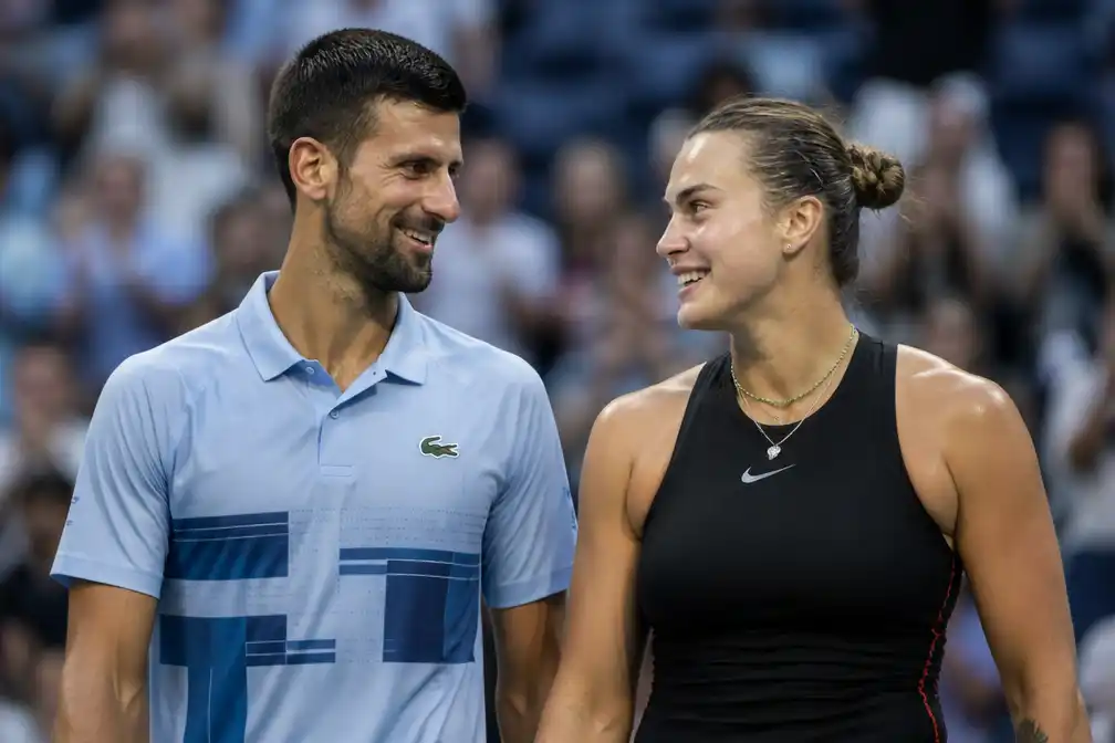 Djokovic en Sabalenka vormen koppel in gemengd dubbel op US Open