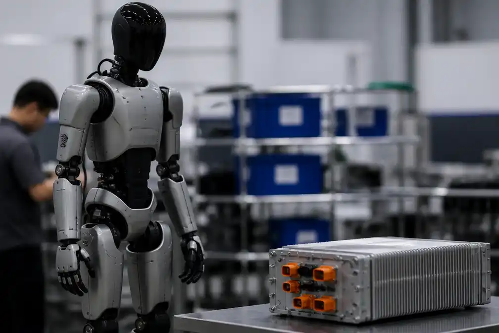 VS verbiedt import van Chinese mensachtige robots en omvormers