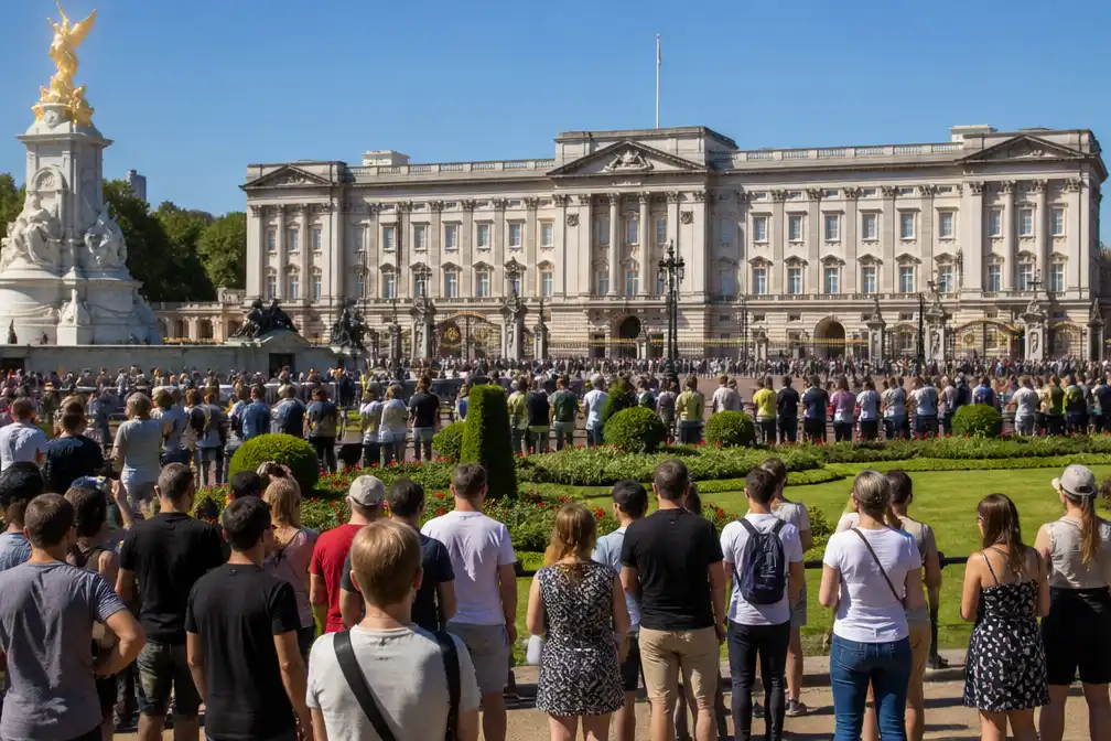 Britse koninklijke paleizen 182.000 bezoekers minder in 2025
