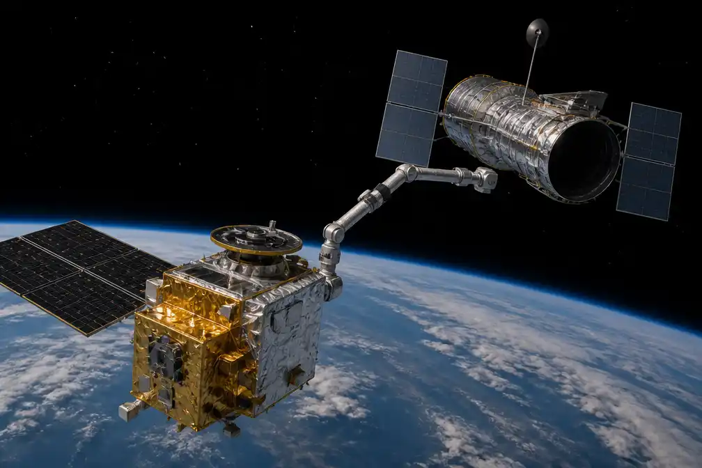 Reddingsruimtevaartuig NASA voor verouderde satelliet heeft zelf technische problemen